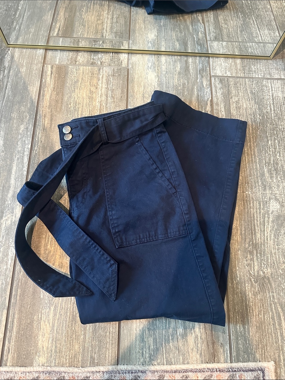 LOFT Cargo Wide Leg Pants